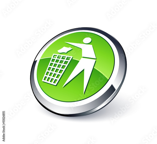 icône poubelle / déchets / environnement