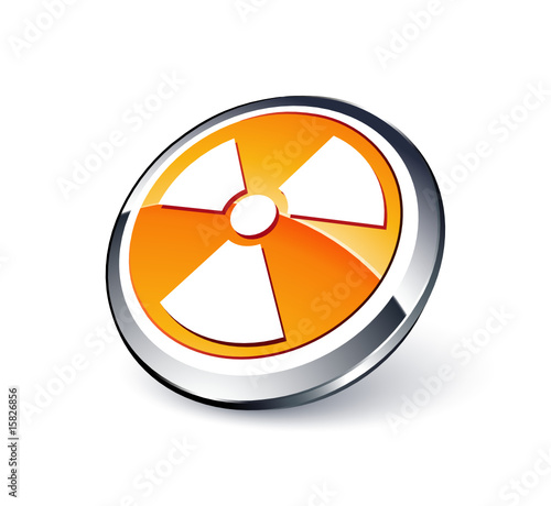 icône radioactif