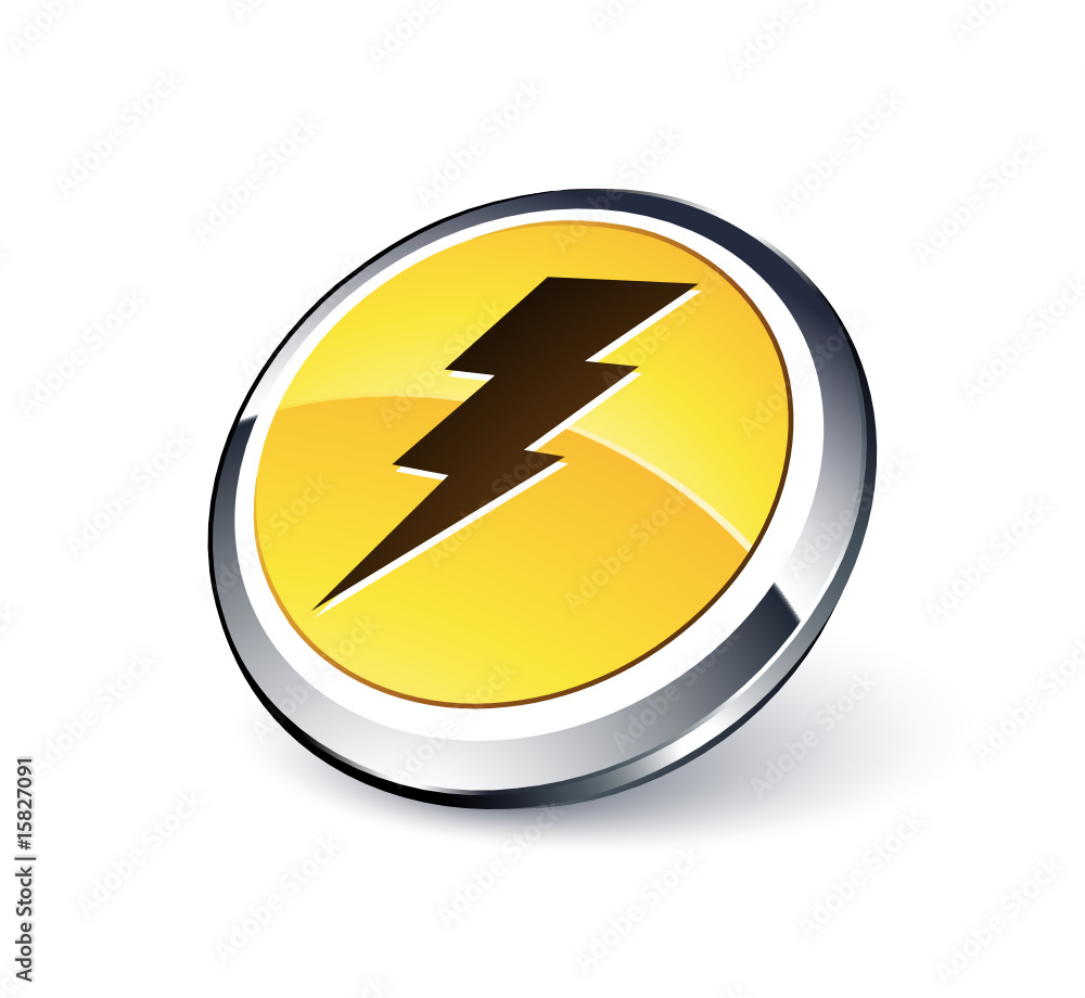 icône éclair / électricité