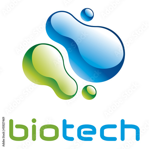 Biotechnologie - Zeichen und Logotype