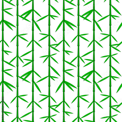 vector seamless wallpaper with chinese bamboo trees © ihor-seamless