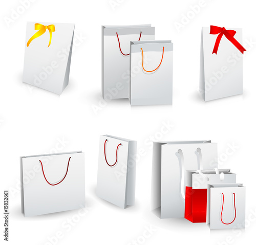 Shopping bags and gift