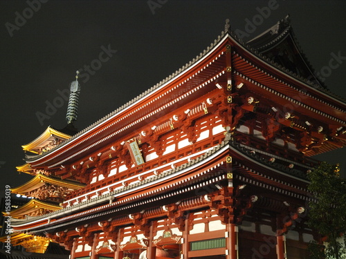 Santuario sintoista Senso-ji en Tokio