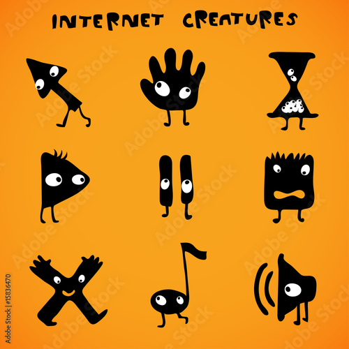 internet (cursors) creatures