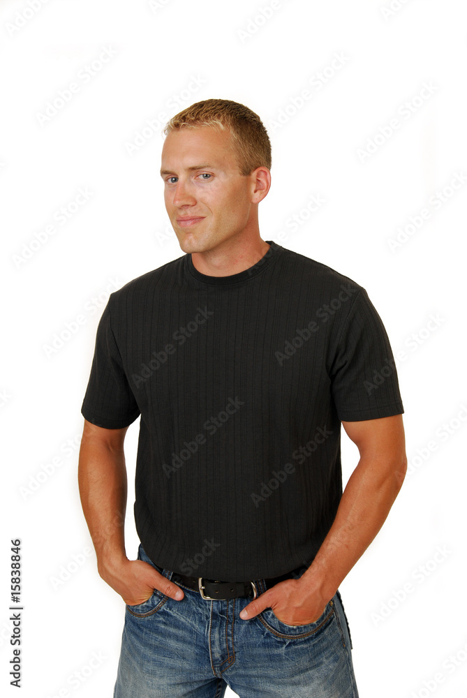 Fototapeta premium Friendly young man