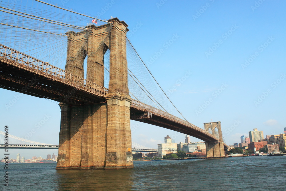 Obraz premium Most Brookliński