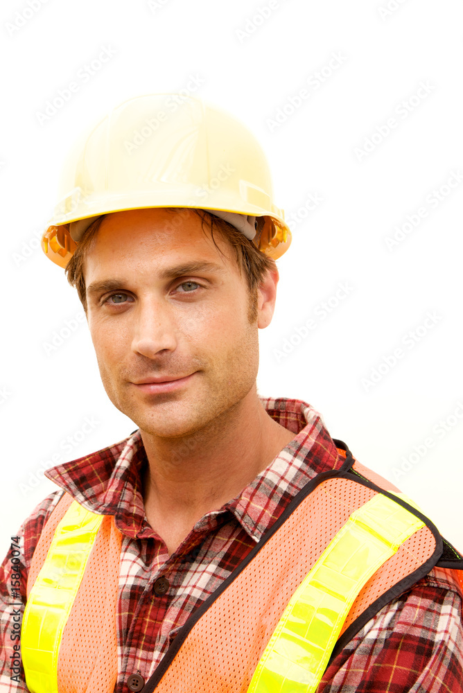 Construction Worker on the job Construction Worker on the job