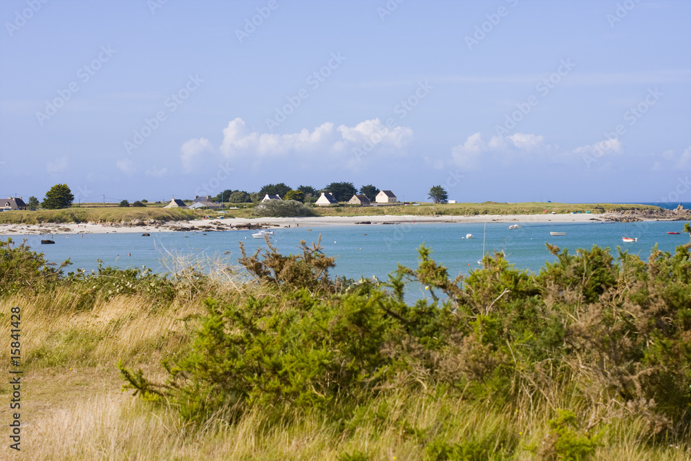 view of the sea with boats