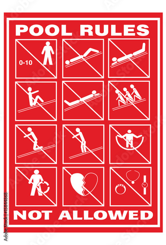 pool rules