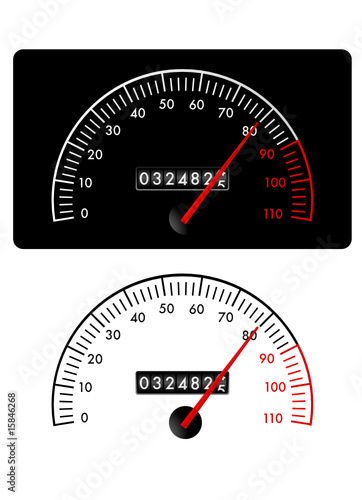 speedometer vector