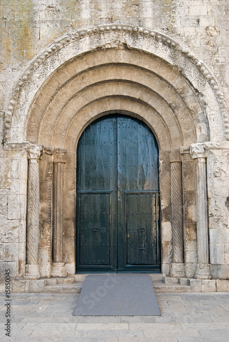 Cathedral entrence in Girona