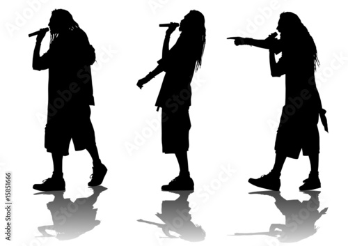 Rap singer