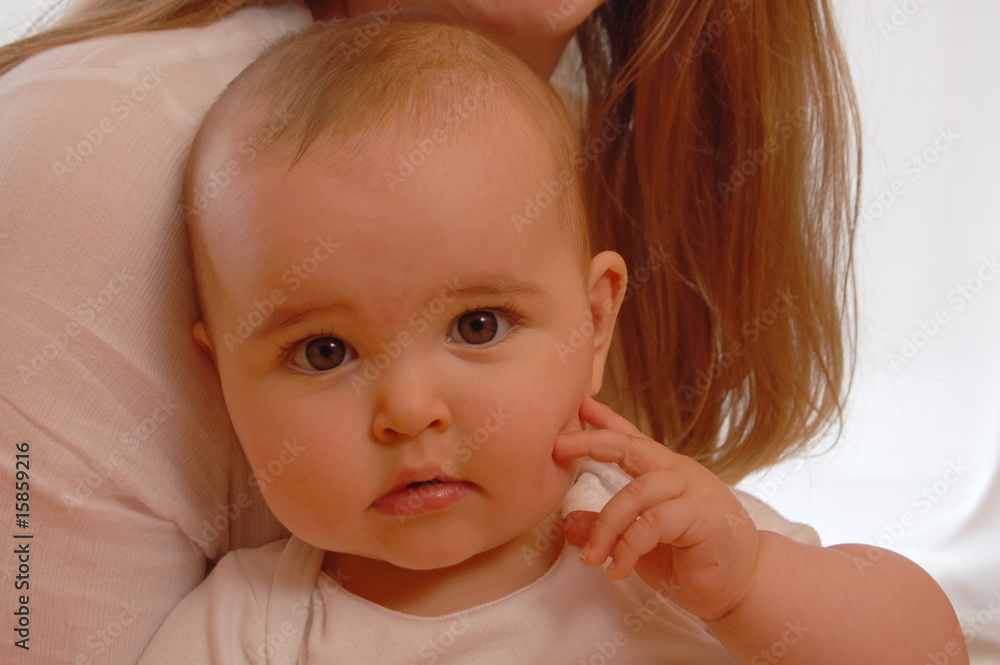 Baby mit Mama Baby mit Mama