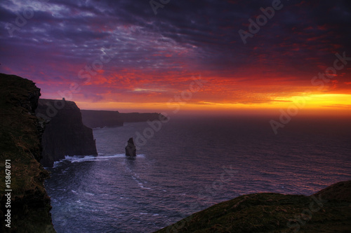 Photos Cliffs at sunset