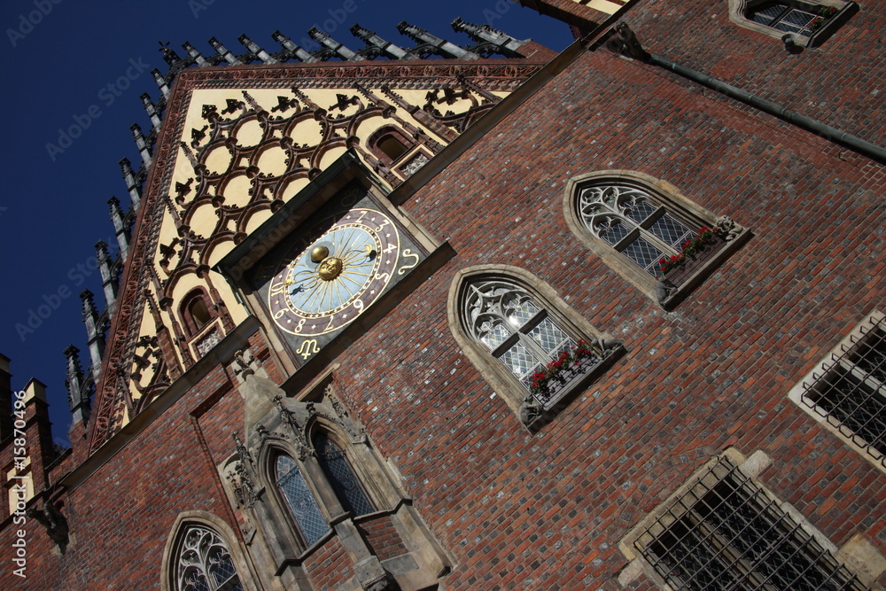 Obraz premium Rathaus Breslau