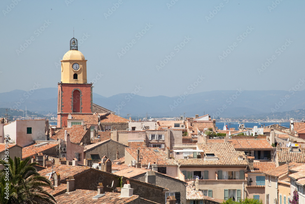 cityscape of Saint-Tropez