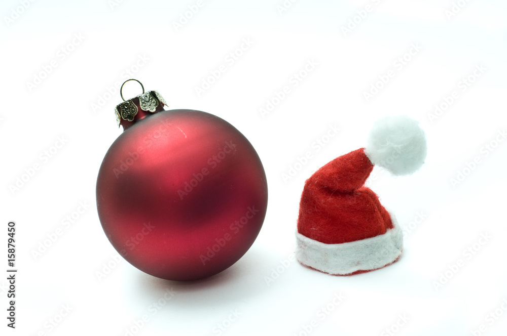 Two Christmas ornaments Two Christmas ornaments