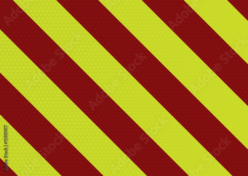 modern warning stripe
