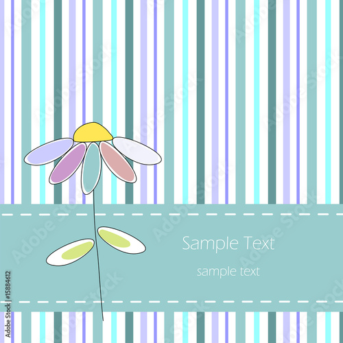 tarjeta de anuncio recién nacido