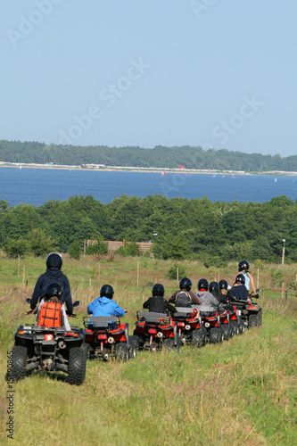 Buggy excursion at the seashore