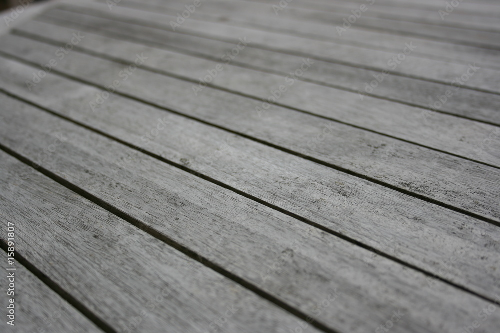 Plancher en lattes de bois Plancher en lattes de bois