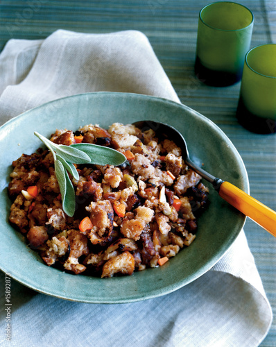 nut and pork stuffing