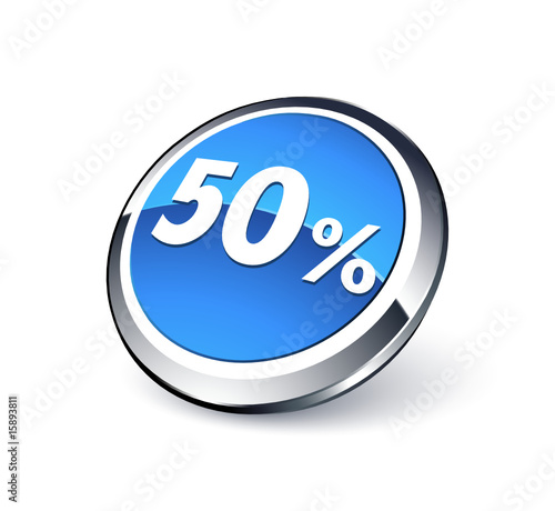 icône 50 %