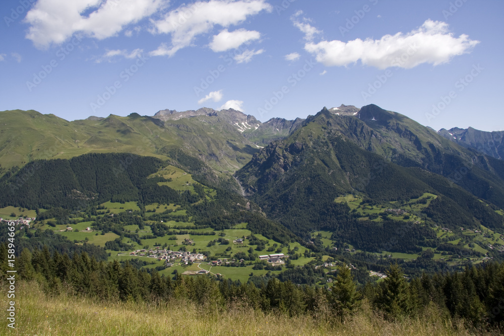 Naklejka premium montagna