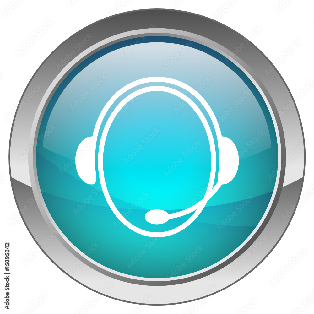 Orb button with Support symbol (red) Orb button with Support symbol (red)