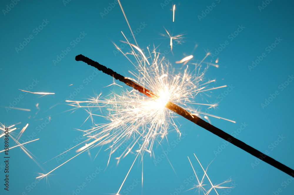 Obraz premium christmas sparkler