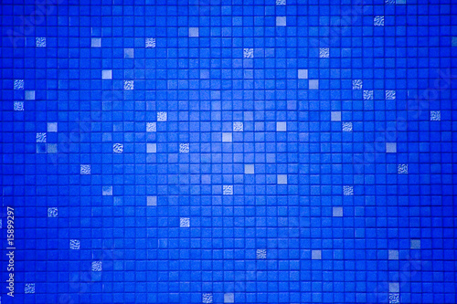 sfondo - mosaico blu