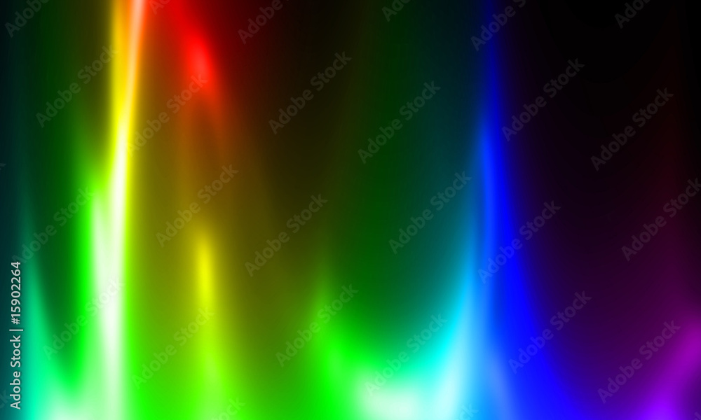 Obraz premium rainbow flames