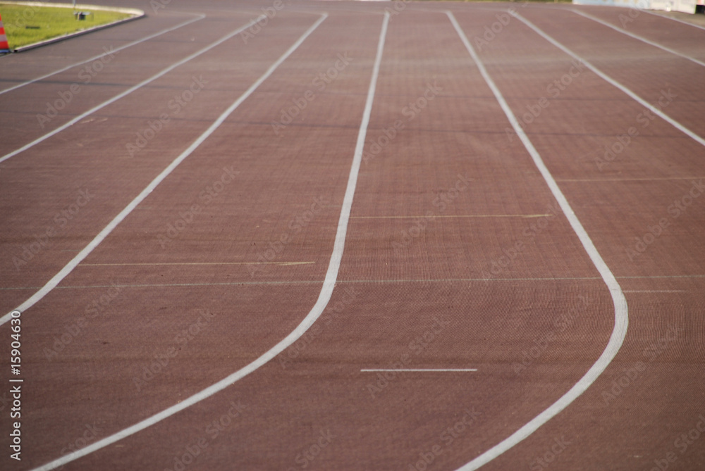 Fototapeta premium Atletica_Pista01curve