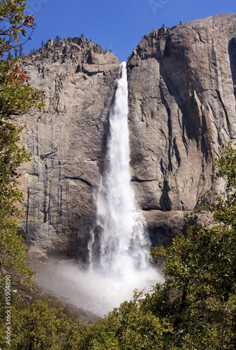 View of the Yosemite Falls
