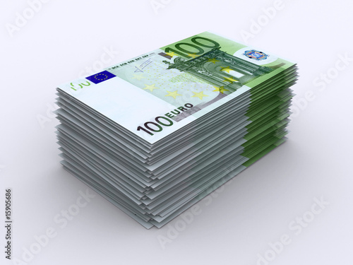 100 Euro Stapel