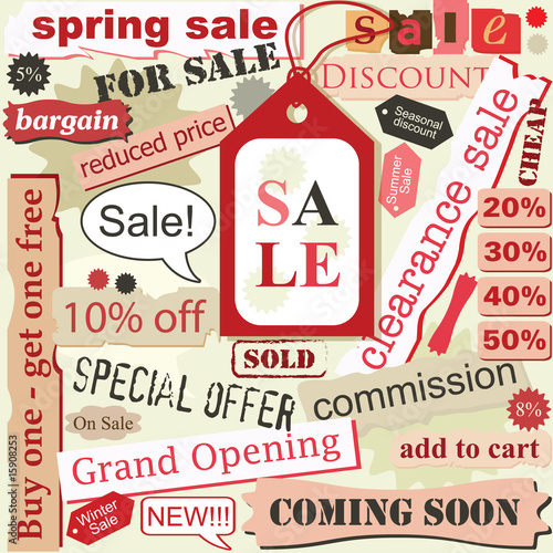 Sale poster