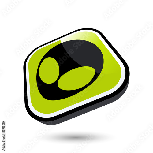 alien außerirdisch kopf zeichen