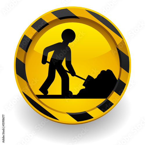 Work in progess button