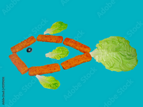 Fish of sticks