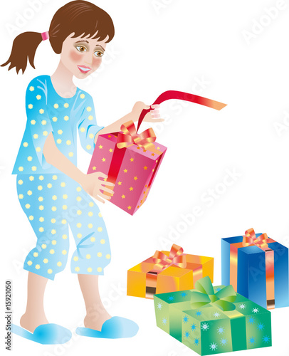 Girl with gifts