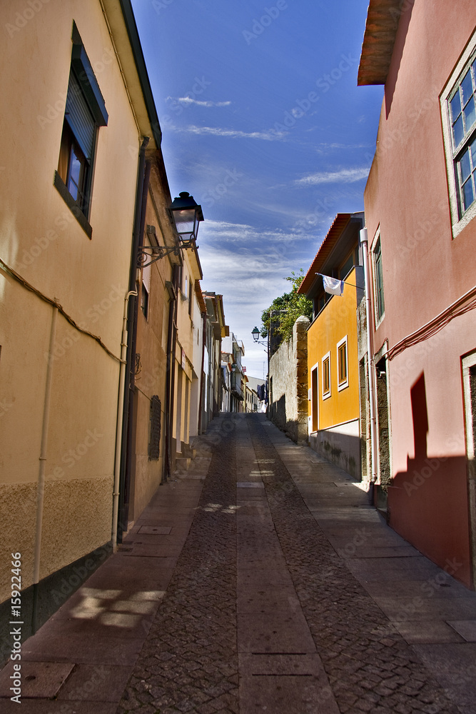 Fototapeta premium calle del pueblo