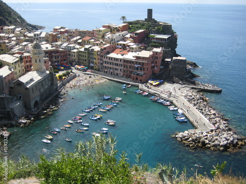 View of Vernazza, Cinque Terre, Italy
