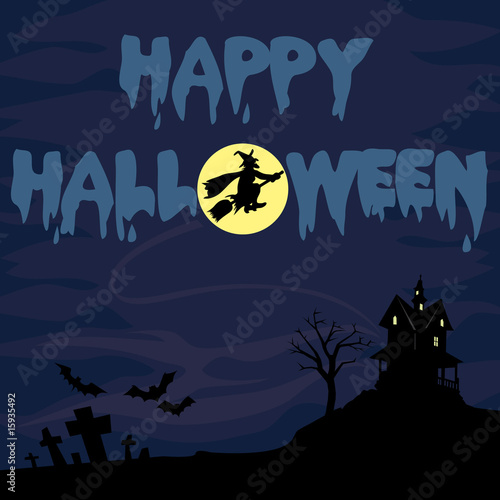 happy halloween karte