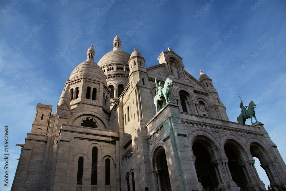 Sacre-Coeur, Paris, Montmartre.