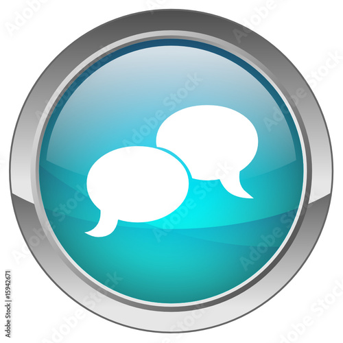 Bouton "Forum" (bleu)