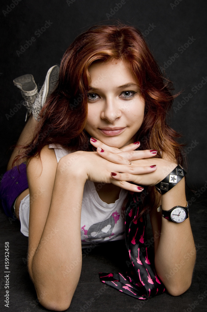 Fototapeta premium Beautiful girl