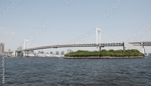 Tokyo Bridge With Island