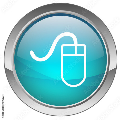 Bouton "Souris" (bleu) - "Mouse" button (blue)