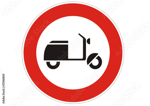 Achtung - Motorroller