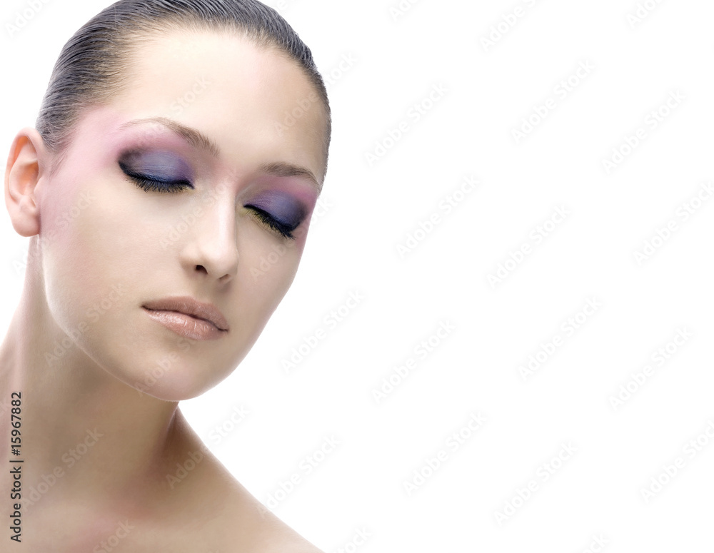 Fototapeta premium Pretty young woman portrait